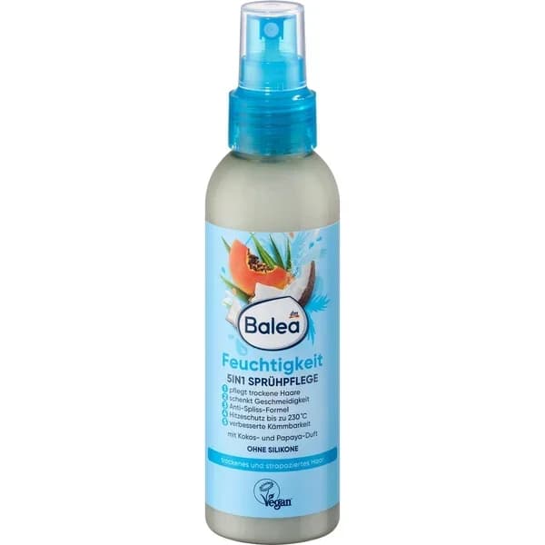 Soin capillaire hydratant en spray Balea 5-en-1 150 ml